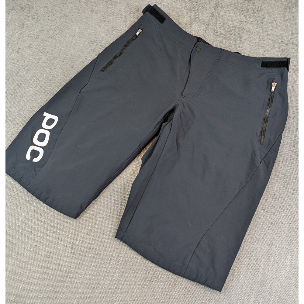 POC Cycling Shorts Mens XL Black Enduro Mountain Bike Essential MTB Performance